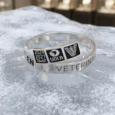 Anillo de graduación nuevos modelo persefone veterinaria udla