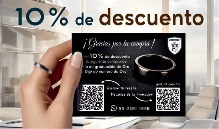 Anillos de Graduación de Promoción 003